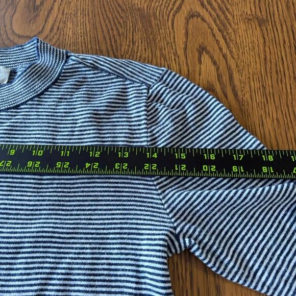 Everlane Women's Grey and Blue Sweater - Picture 4 of 6